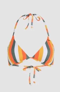 Sao Bikinitop | Orange Multistripe