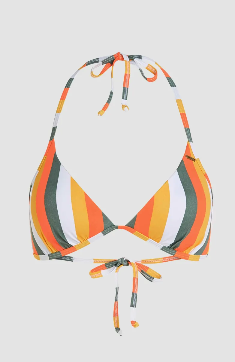 Sao Bikinitop | Orange Multistripe
