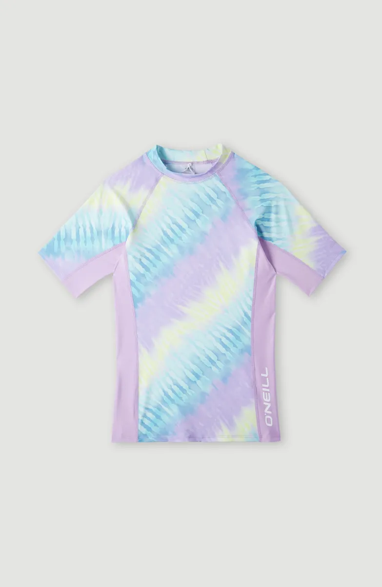 Shirt O'Neill Printed Met Korte Mouwen | Blue Tie Dye