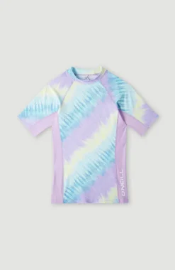 Shirt O'Neill Printed Met Korte Mouwen | Blue Tie Dye