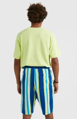 Short Brights Terry | Blue Towel Stripe