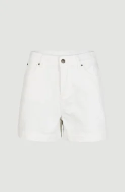 Short Dive Twill Met Hoge Taille | Snow White