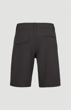 Short Hybrid Chino | Asphalt