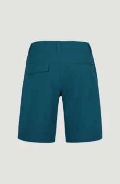 Short Hybrid Chino | Blue Coral