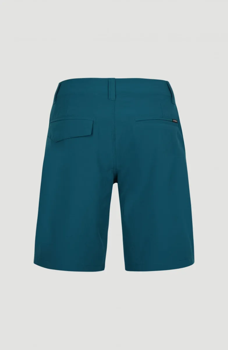 Short Hybrid Chino | Blue Coral