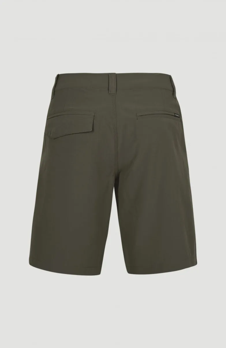 Short Hybrid Chino | Military Green