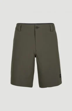Short Hybrid Chino | Military Green