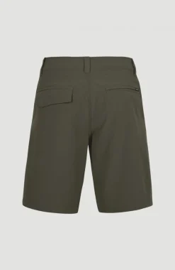 Short Hybrid Chino | Military Green