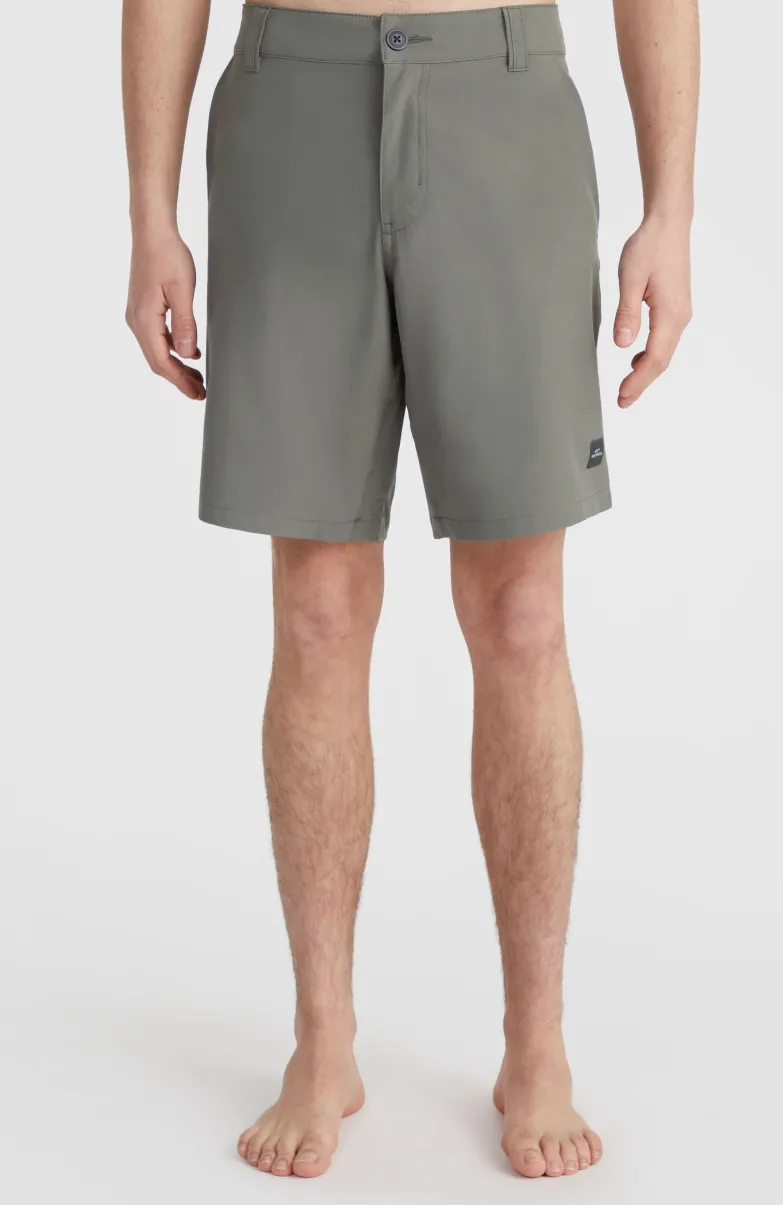 Short Hybrid Chino | Military Green