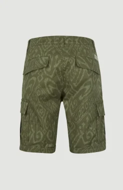 Short Park Cargo | Deep Lichen Magic Carpet