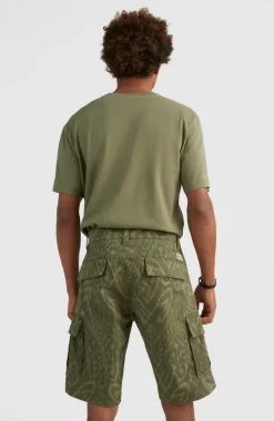 Short Park Cargo | Deep Lichen Magic Carpet
