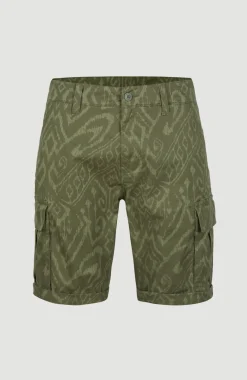 Short Park Cargo | Deep Lichen Magic Carpet