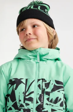 Ski Jas Carbonite | Green Scribble