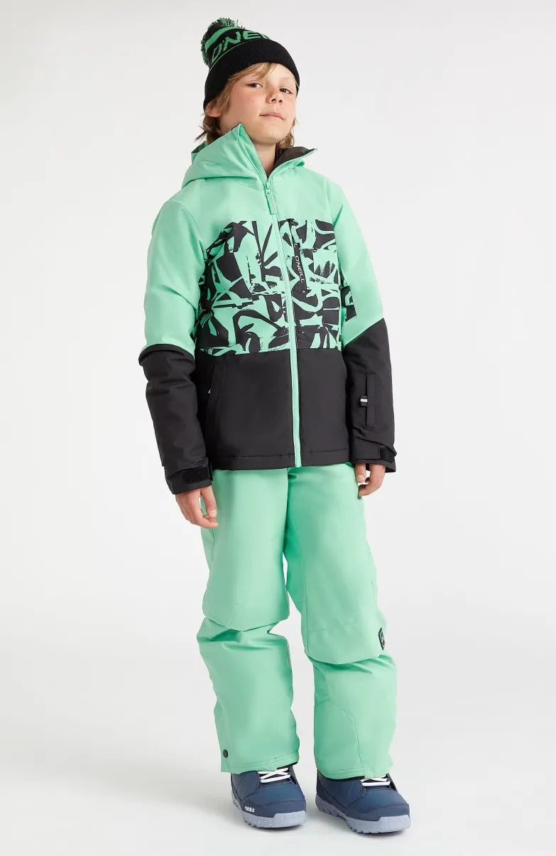 Ski Jas Carbonite | Green Scribble