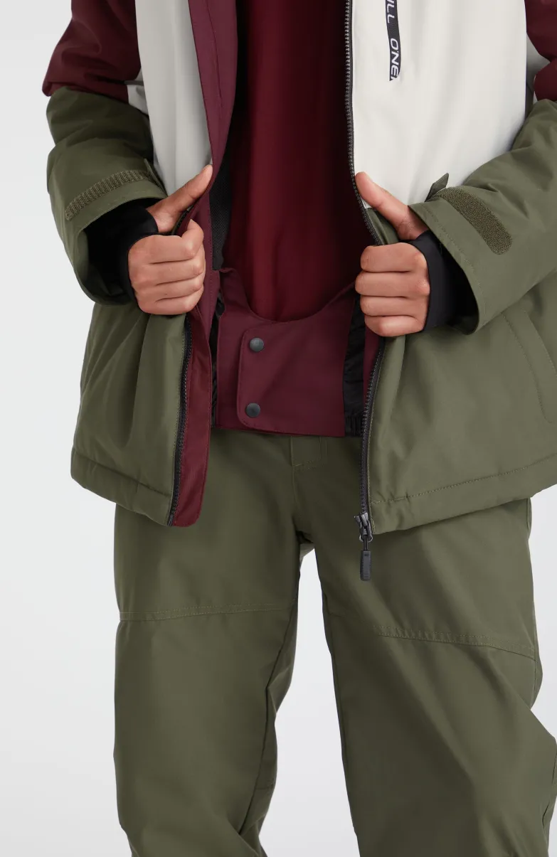 Ski Jas Carbonite | Windsor Wine Colour Block