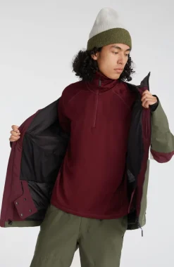 Ski Jas Carbonite | Windsor Wine Colour Block