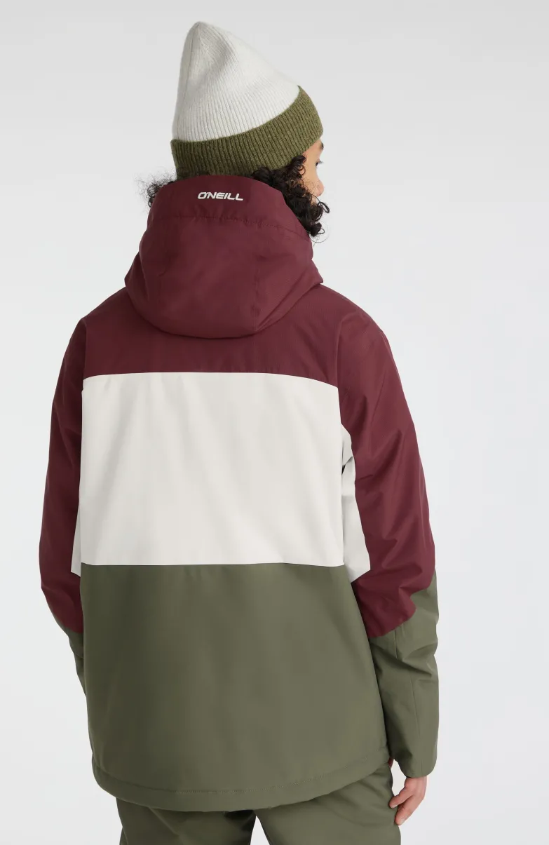 Ski Jas Carbonite | Windsor Wine Colour Block