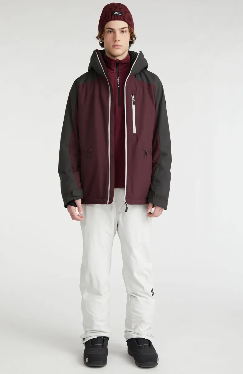 Ski Jas Diabase | Windsor Wine Colour Block