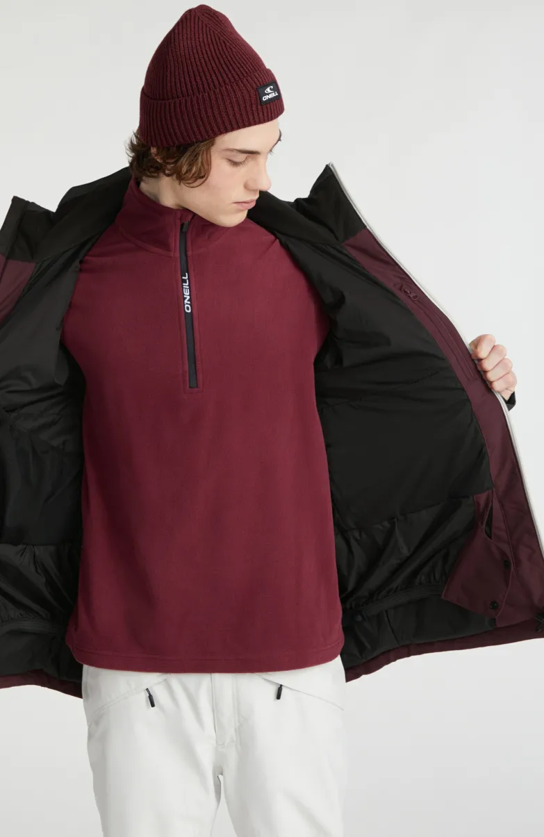 Ski Jas Diabase | Windsor Wine Colour Block