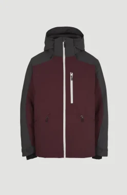 Ski Jas Diabase | Windsor Wine Colour Block
