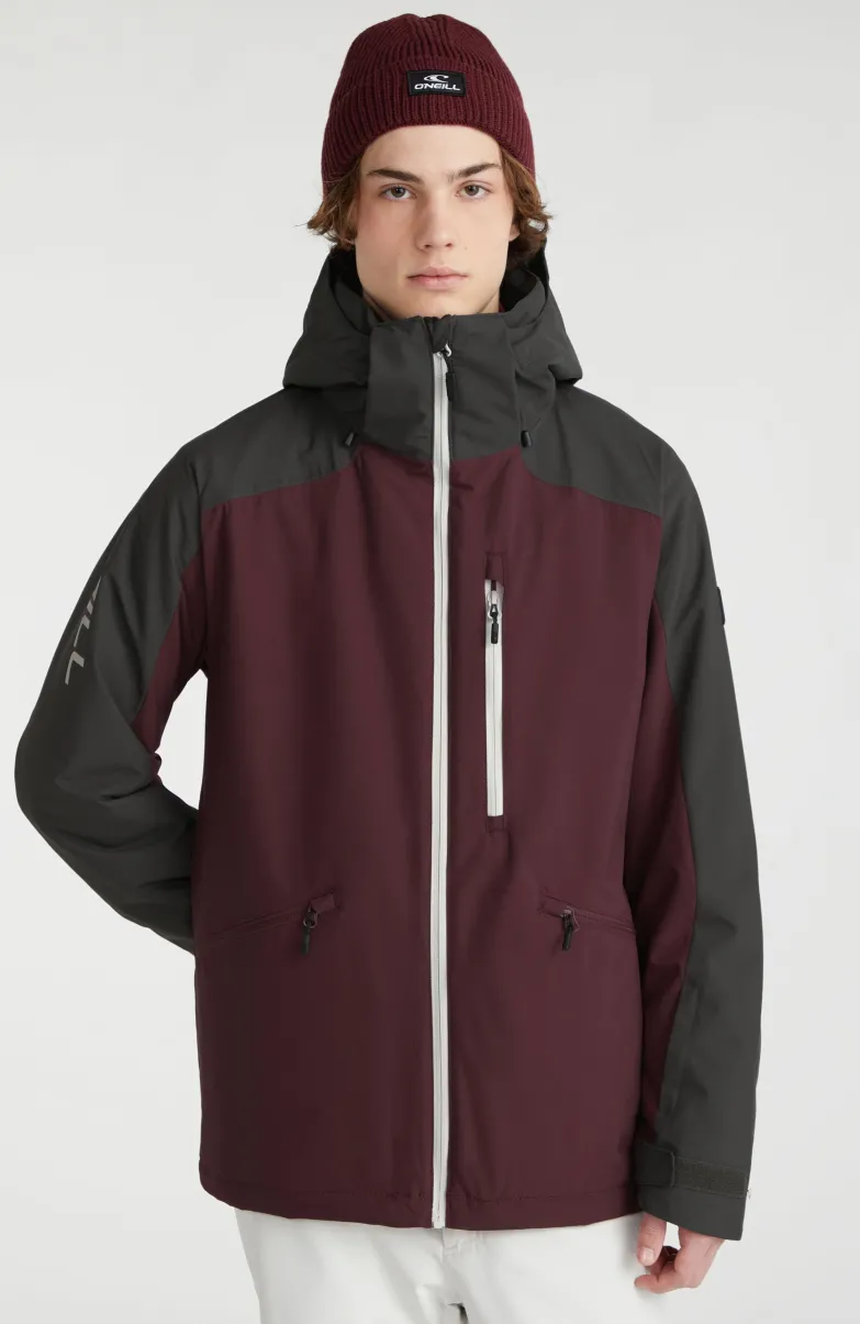 Ski Jas Diabase | Windsor Wine Colour Block