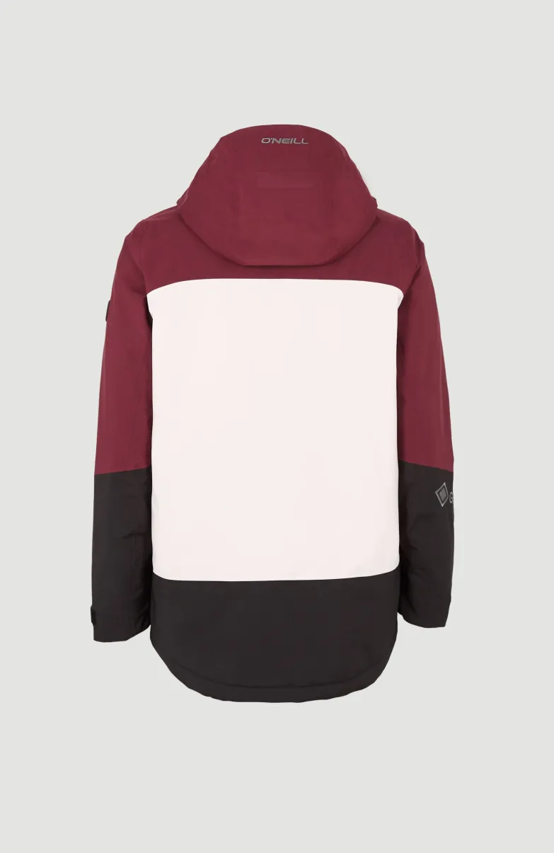 Ski Jas GORE-TEX Psycho Tech | Windsor Wine Colour Block