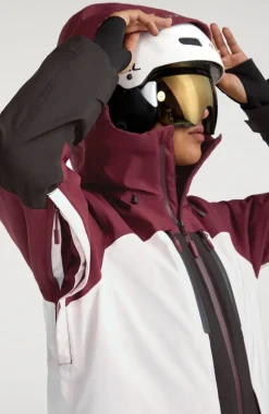 Ski Jas GORE-TEX Psycho Tech | Windsor Wine Colour Block