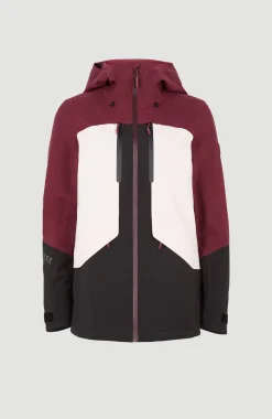 Ski Jas GORE-TEX Psycho Tech | Windsor Wine Colour Block