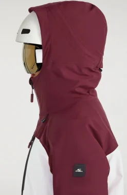 Ski Jas GORE-TEX Psycho Tech | Windsor Wine Colour Block