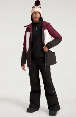 Ski Jas GORE-TEX Psycho Tech | Windsor Wine Colour Block