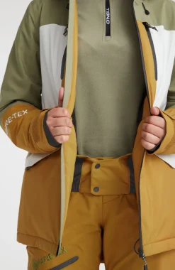 Ski Jas GORE-TEX Psycho Tech | Deep Lichen Green Colour Block