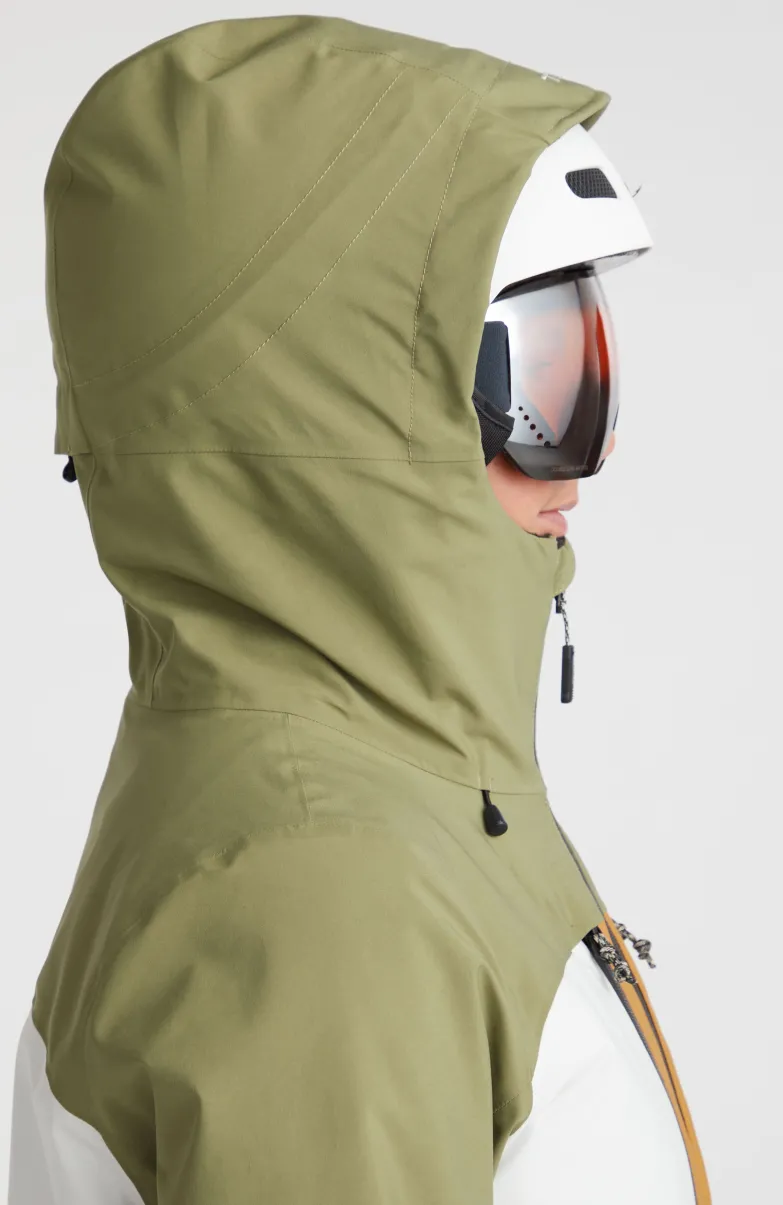 Ski Jas GORE-TEX Psycho Tech | Deep Lichen Green Colour Block