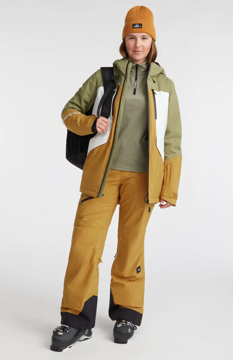 Ski Jas GORE-TEX Psycho Tech | Deep Lichen Green Colour Block