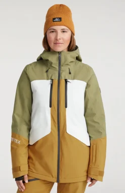 Ski Jas GORE-TEX Psycho Tech | Deep Lichen Green Colour Block