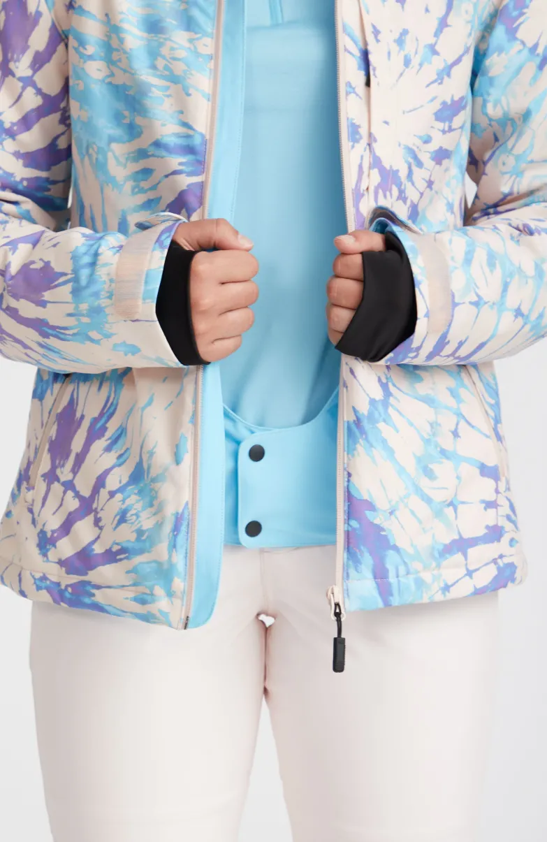 Ski Jas Lite | Pink Tie Dye