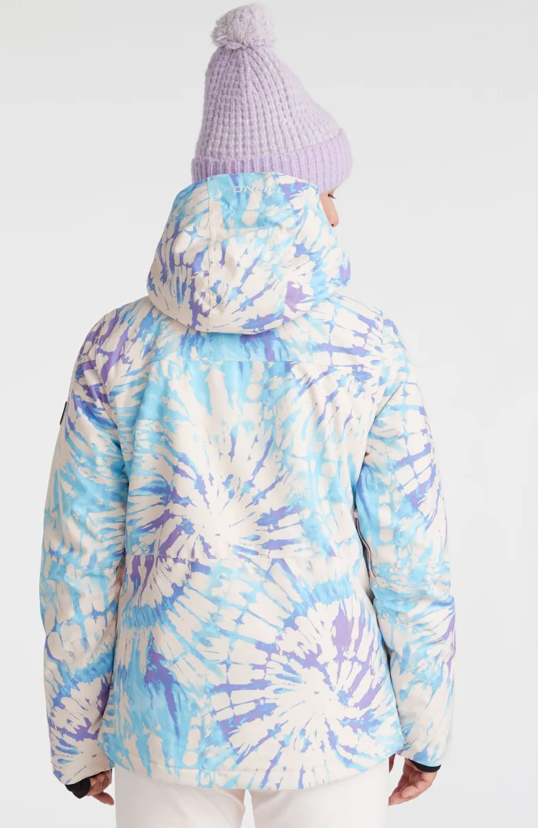 Ski Jas Lite | Pink Tie Dye