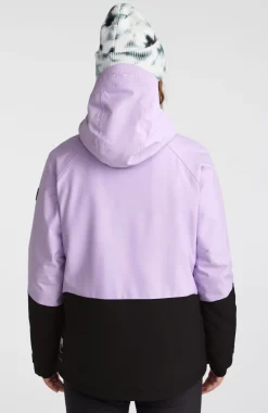 Ski Jas O'Riginals Anorak 20K/20K | Purple Rose Colour Block