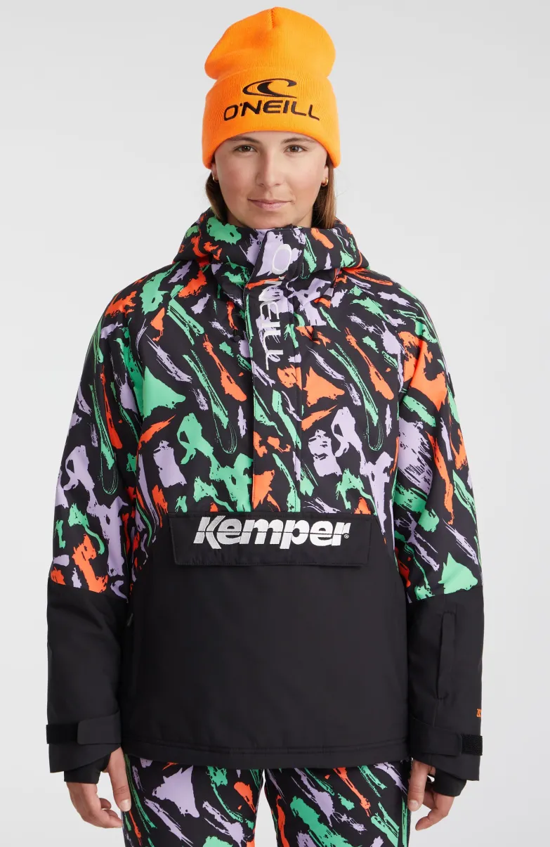 Ski Jas O'Riginals Anorak 20K/20K | Black Out Colour Block