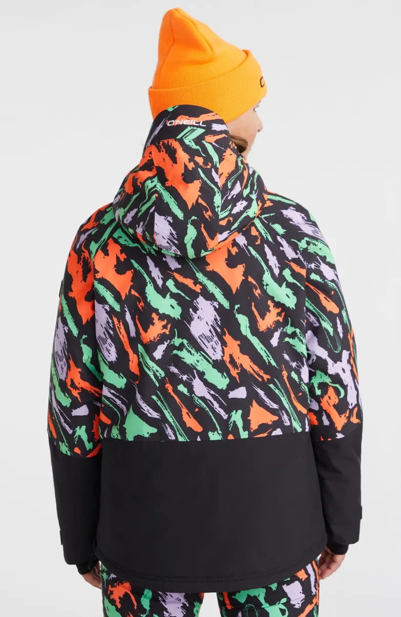 Ski Jas O'Riginals Anorak 20K/20K | Black Out Colour Block