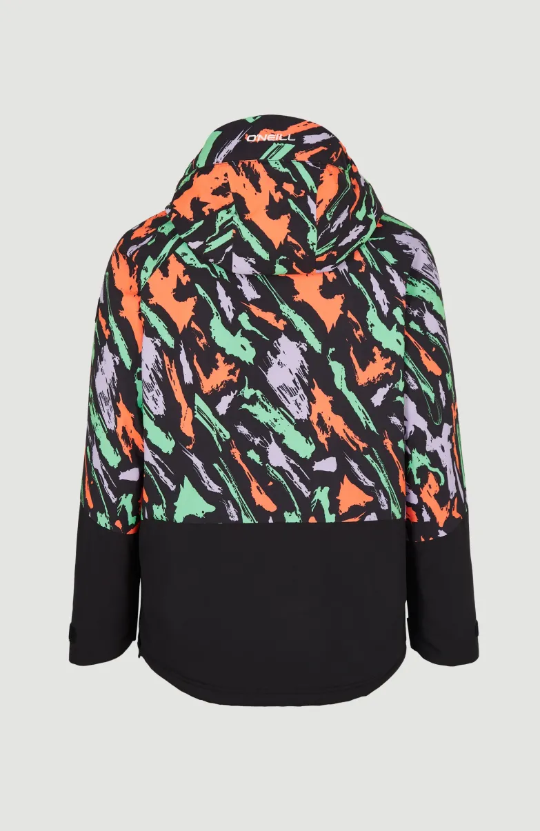 Ski Jas O'Riginals Anorak 20K/20K | Black Out Colour Block