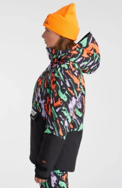 Ski Jas O'Riginals Anorak 20K/20K | Black Out Colour Block
