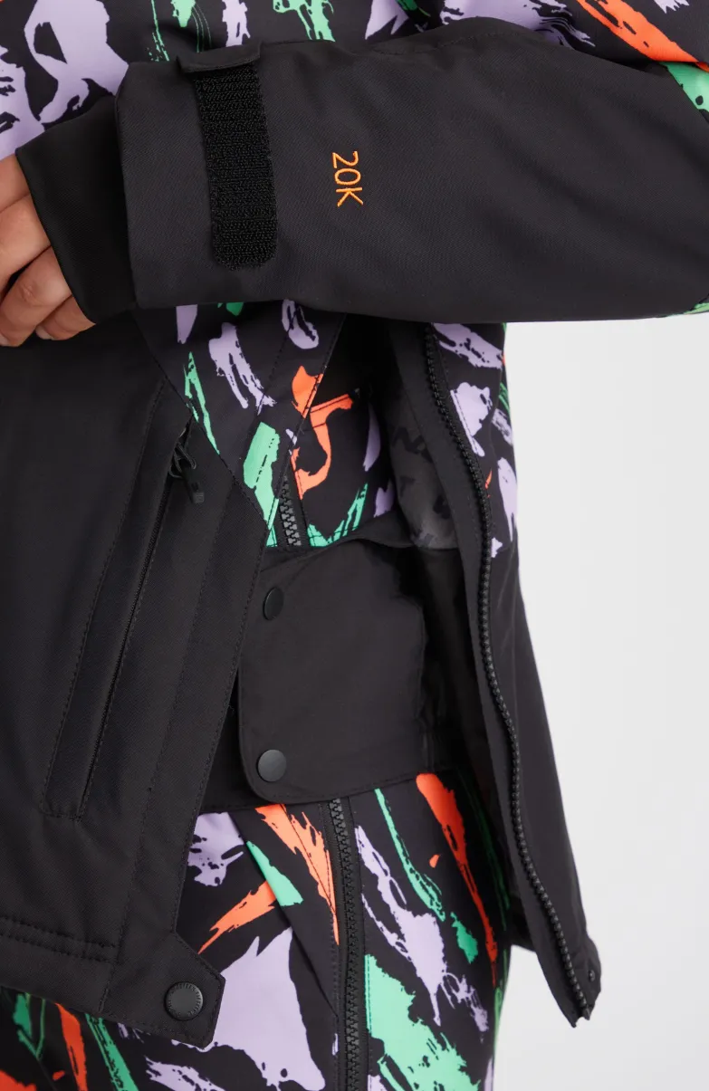 Ski Jas O'Riginals Anorak 20K/20K | Black Out Colour Block
