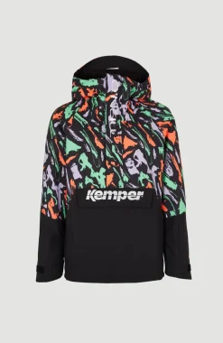 Ski Jas O'Riginals Anorak 20K/20K | Black Out Colour Block
