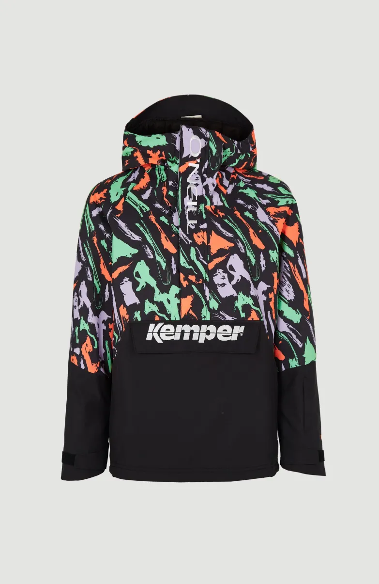 Ski Jas O'Riginals Anorak 20K/20K | Black Out Colour Block