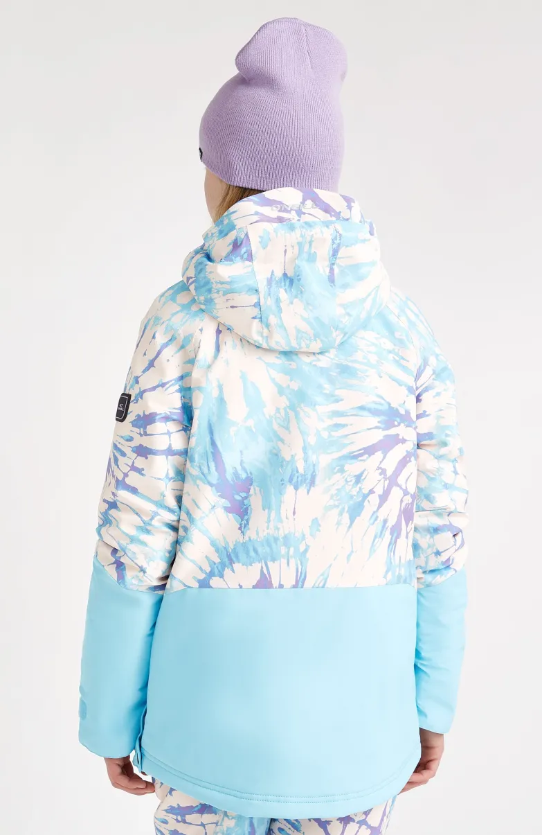 Ski Jas O'Riginals Anorak | Blue Wave Colour Block