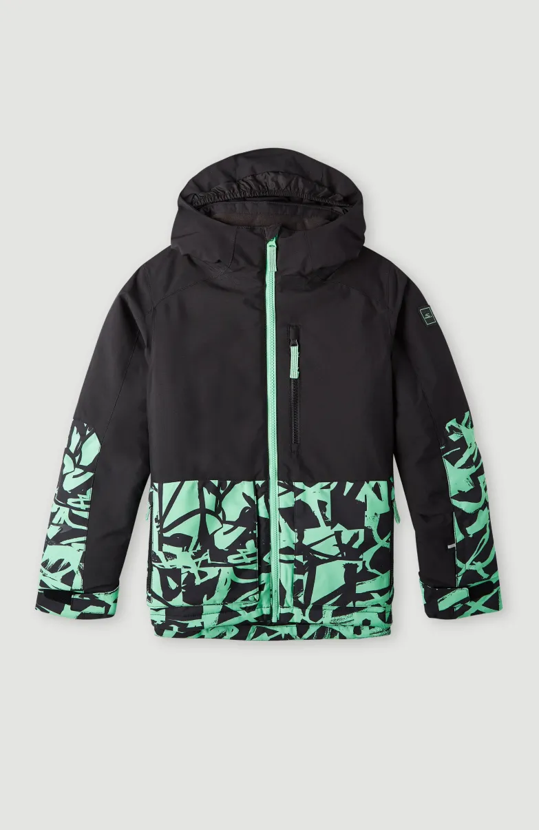 Ski Jas Texture | Green Scribble