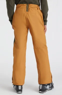 Skibroek Jacksaw | Rich Caramel Colour Block