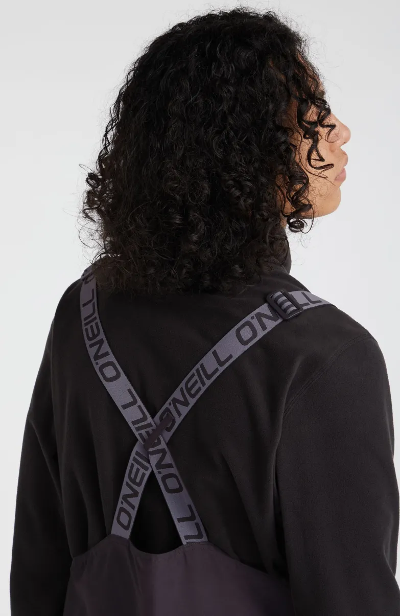 Skibroek Shred Bib | Black Kemper Print