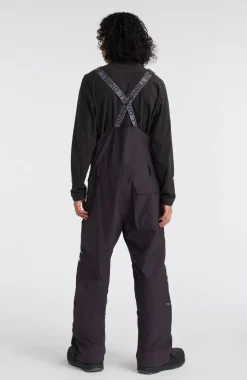 Skibroek Shred Bib | Black Kemper Print