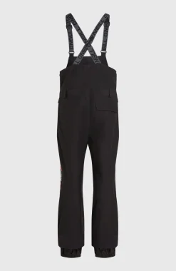 Skibroek Shred Bib | Black Kemper Print